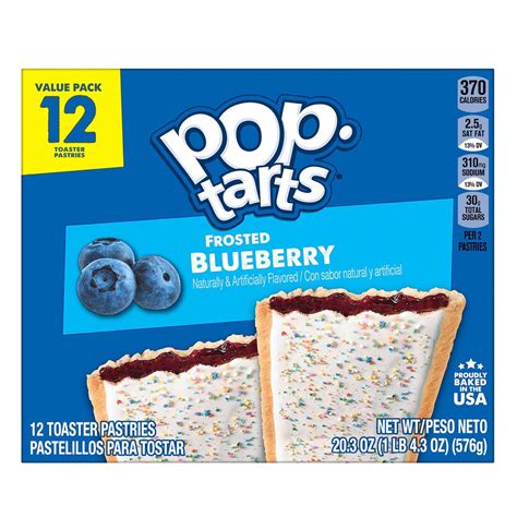 Pop-Tarts Frosted Blueberry Toaster Pastries, 20.3 oz - Shop Toaster ...