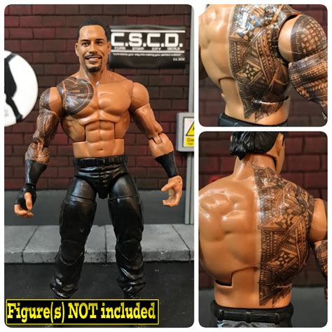 Roman Reigns New Back Tattoo