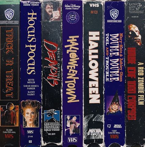 Halloween Movies • Horror VHS Tapes • 90s Nostalgia • Physical Media | Vhs, Rob zombie film ...