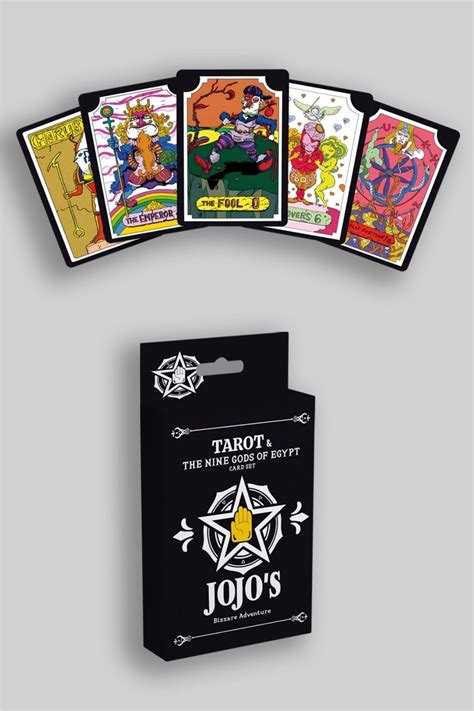 Planet Butik Anime Jojo's Bizarre Adventure Cosplay Tarot Kartı Fiyatı ...