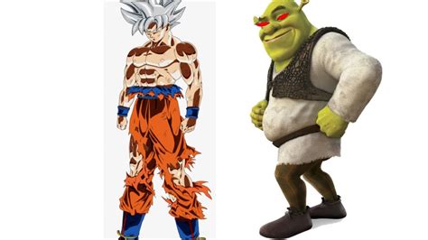 Goku vs Shrek Power Levels (All Facts) - YouTube