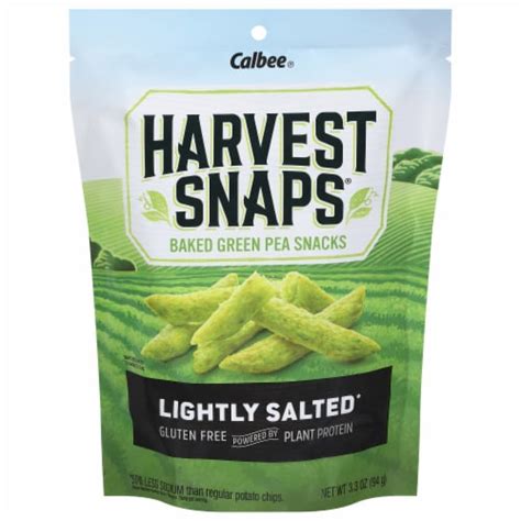 Harvest Snaps® Lightly Salted Green Pea Snack Crisps, 3.3 oz - Smith’s Food and Drug