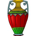 Purple decorative vase | Free SVG