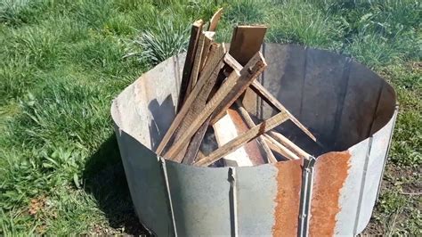 Making Biochar with a Simple Kiln - YouTube