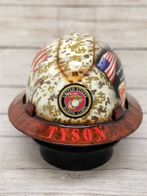 US NAVY Full Brim Custom Hard Hat - Etsy