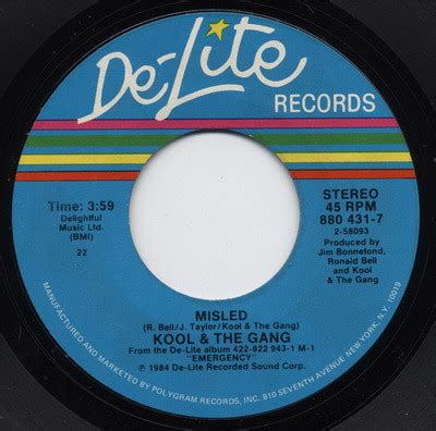 Kool & The Gang – Misled (1984, 22 - Allied Pressing, Vinyl) - Discogs