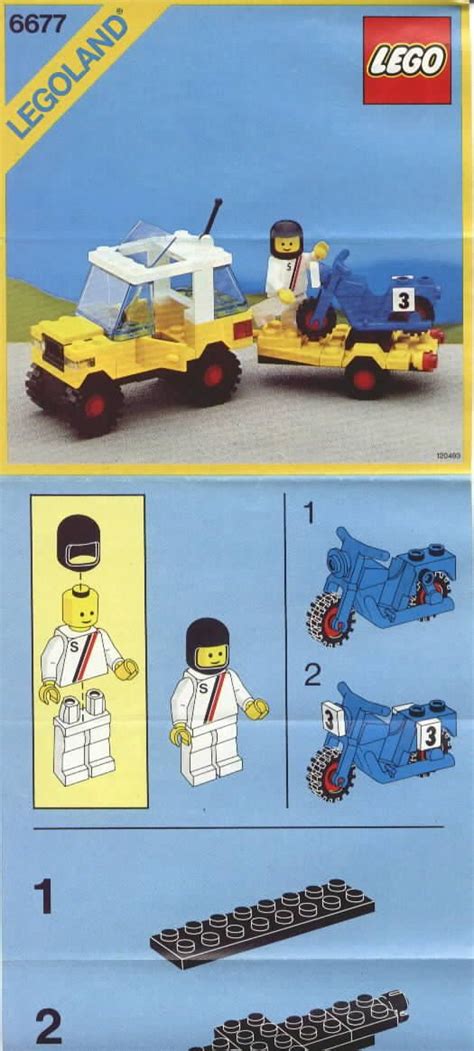 Old LEGO® Instructions | letsbuilditagain.com | Lego instructions, Lego, Lego design