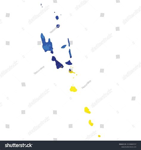 Vector Map Port Vila Isolated Vector Stock Vector (Royalty Free) 2134869727 | Shutterstock