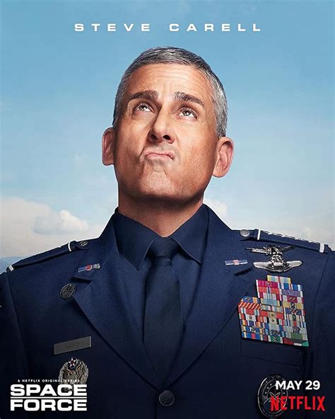 Space Force - Character Poster - Steve Carell as General Mark R. Naird - Netflix Photo (43364193 ...