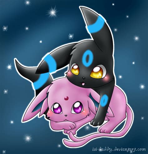 Shiny Umbreon and Espeon Wallpapers on WallpaperDog