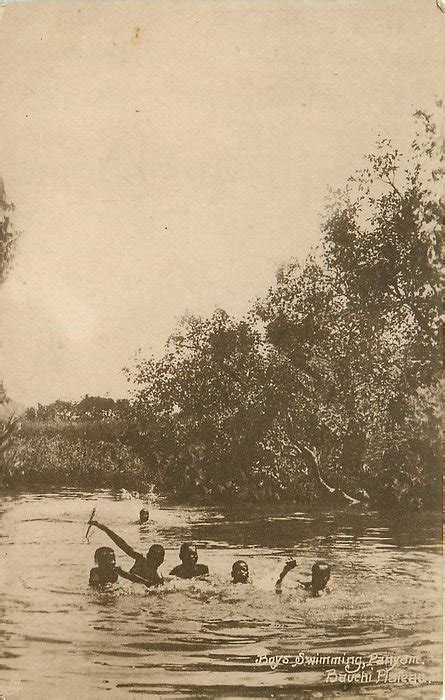 BOYS SWIMMING, PANYAM, BAUCHI PLATEAU - TuckDB Postcards