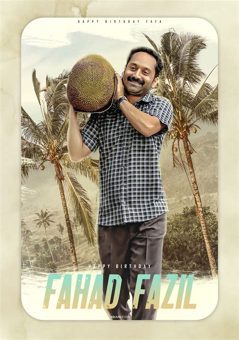 Happy Birthday Fahadh Faasil :: Behance