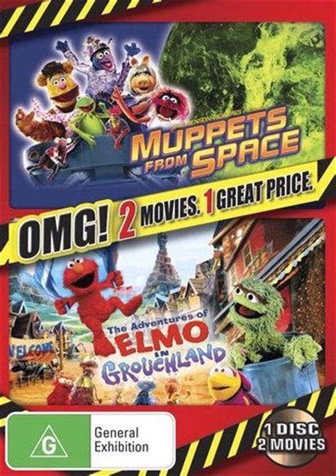 Buy Adventures Of Elmo In Grouchland/Muppets From Space on DVD | On Sale Now With Fast Shipping