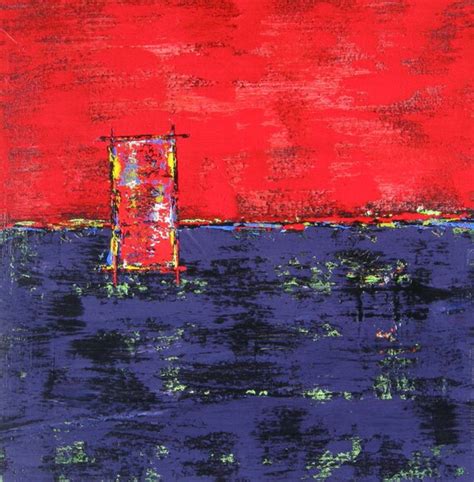 Items similar to Red Abstract Art Red and Purple Painting on Canvas Original Contemporary on Etsy