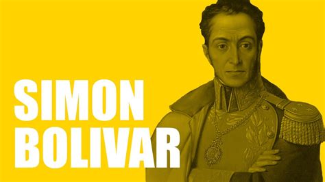 Short Biography of Simon Bolivar