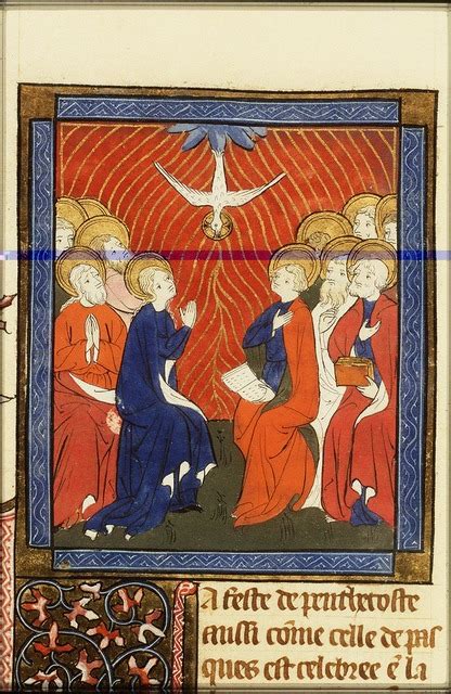 Pentecost, from The Small Passion - PICRYL Public Domain Image