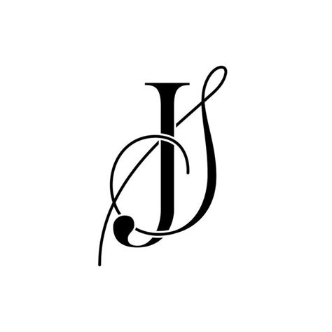Name Initials Logo, Company Initials Logo, Monogram Logo, SJ, JS - Etsy ...