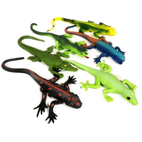 Stretchy Lizard Toy - 6 Designs to Choose From - Party Bag Filler ...