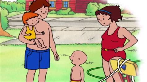 Funny Animated cartoons for Kids | Caillou goes to the beach | Cartoon Movie | Kids Cartoons ...