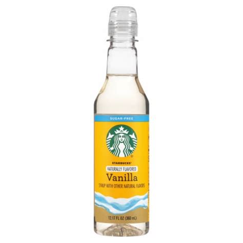 Starbucks® Naturally Flavored Sugar-Free Vanilla Syrup, 12.17 fl oz ...