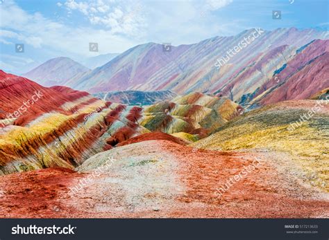 Zhangye danxia geopark Images, Stock Photos & Vectors | Shutterstock