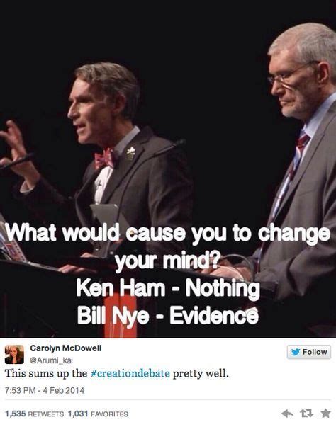 WATCH: Bill Nye Takes On Creationist Ken Ham | Bill nye, Nye, Bills