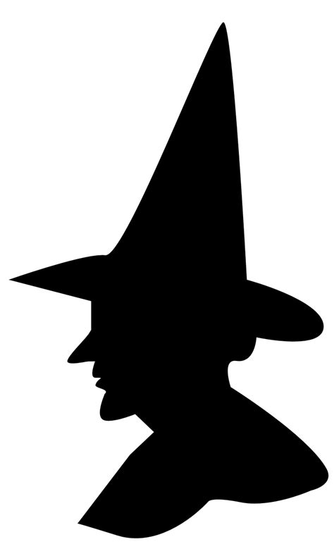 Free Witch Silhouette Tags & Clipart – Call Me Victorian