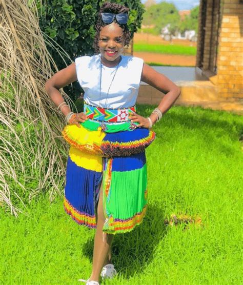 Clipkulture | Tsonga Beauties Showing off Their Xibelani Skirt Styles