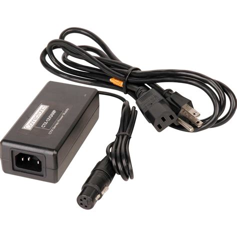 Connectronics 12 Volt DC at 3.3 Amps AC Adapter With 4 Pin XLR Plug