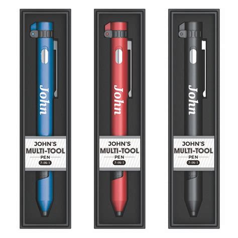 Personalised Multi-Tool Pen – John|Global Journey Wholesale