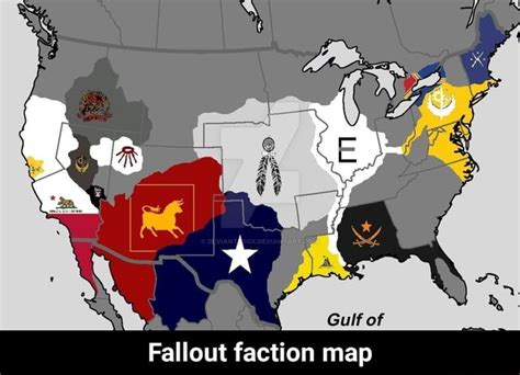 Fallout faction map - Fallout faction map - iFunny :)