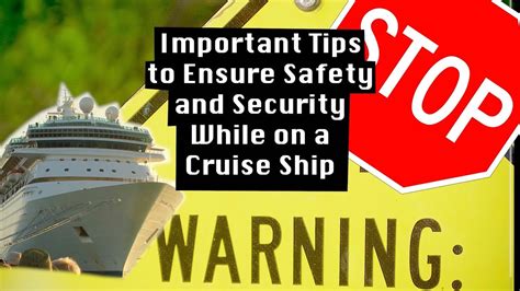 Important Tips to Ensure Safety and Security While on a Cruise Ship - YouTube