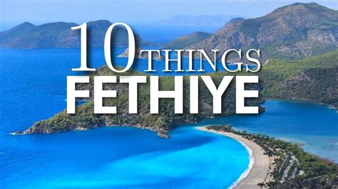 Top 10 Things To Do in Fethiye Turkey - YouTube