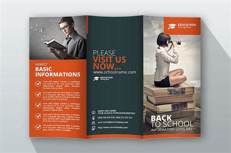 Tri Fold Brochure Front And Back