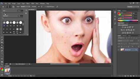 Blur Tool Photoshop – Sinau