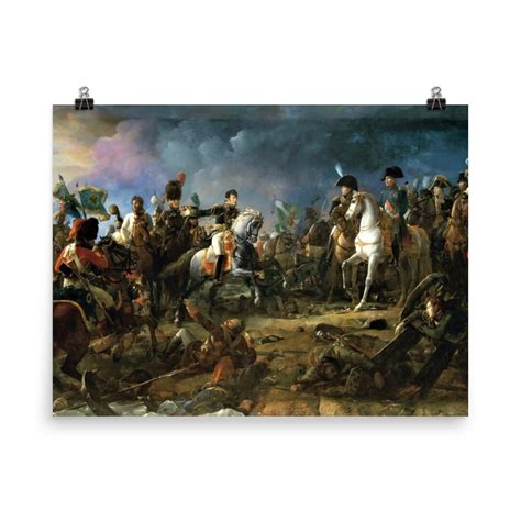 Napoleon at the Battle of Austerlitz by Francois Gerard Poster Print - Etsy