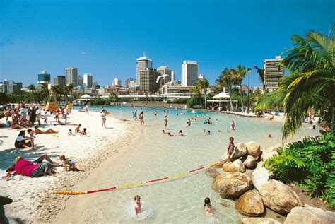 Streets Beach, South Bank Parklands - Picture Tour - Brisbane Australia