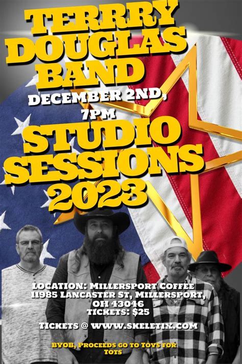 Studio Sessions 2023 with Terry Douglas Band, Millersport Coffee ...