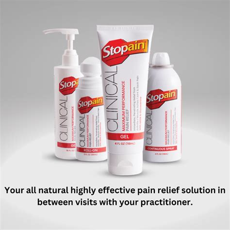 Stopain for pain relief now available at Synergistix Health and ...