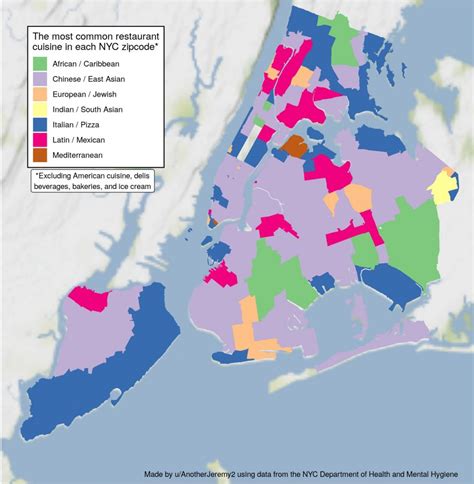 Race and ethnicity map of New York City - Vivid Maps