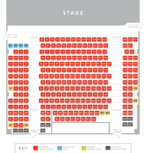 Seating Chart | Canyon Theatre Guild | Newhall, CA