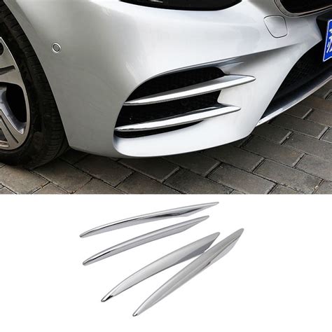 ABS Front Bumper Guard Cover Car Accessories For Mercedes Benz E-Class W213 E200 E300 E320 2016 ...