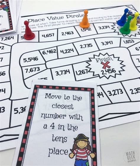 Place Value Games Printable