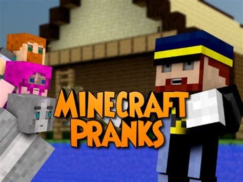 Minecraft Pranks (Minecraft Animation) - YouTube