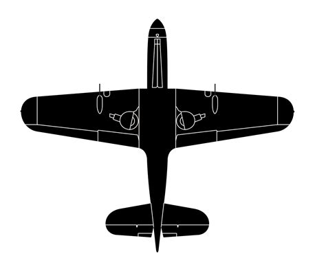 Ww2 Plane Silhouette at GetDrawings | Free download