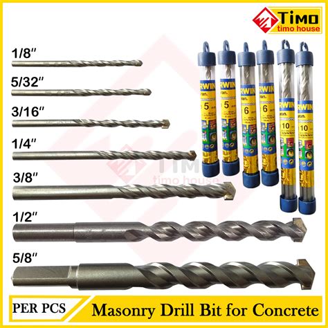 Irwin 1/4 Masonary Drill bit 18 inches long USA Orders over $15 ship free Affordable goods Free ...