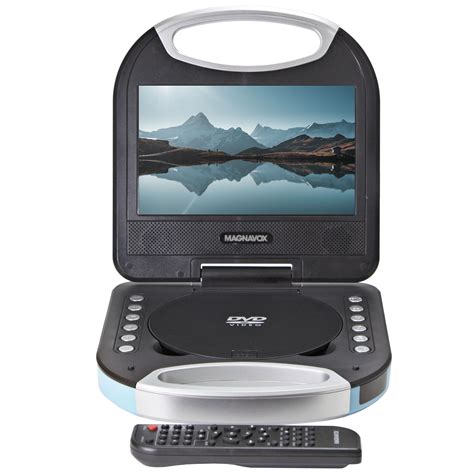 Magnavox MTFT750-BL Portable 7 inch DVD/CD Player with Remote in Blue | eBay
