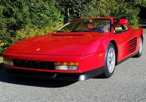 Ferrari Testarossa 1984 - Cars evolution