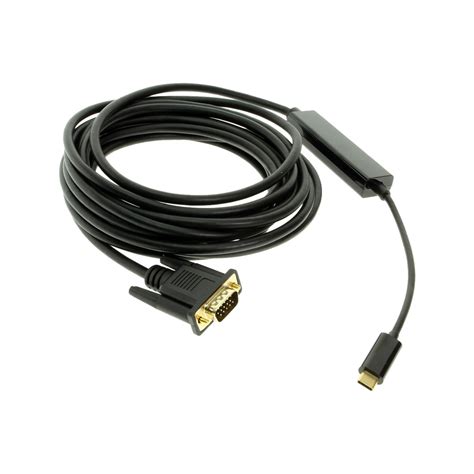 USB C to VGA Video Adapter USB 3.1 High Resolution Cable | Coolgear