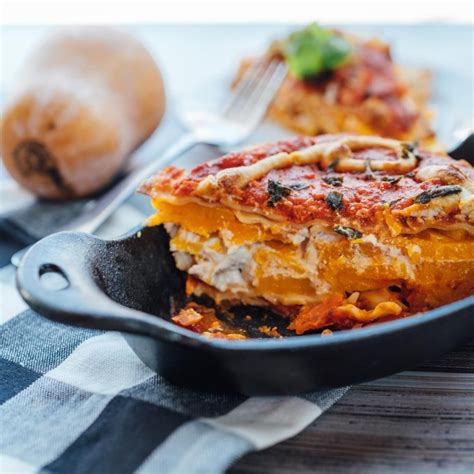 Vegan Butternut Squash and Spinach Lasagna - Planted Table